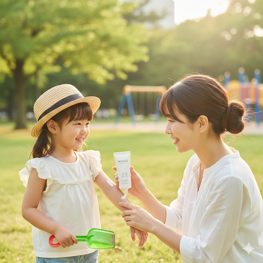 子供の日焼け止めにSPF50は不要？プロが教える「落としやすさ」重視の選び方【子供のスキンケアを考えるシリーズ】