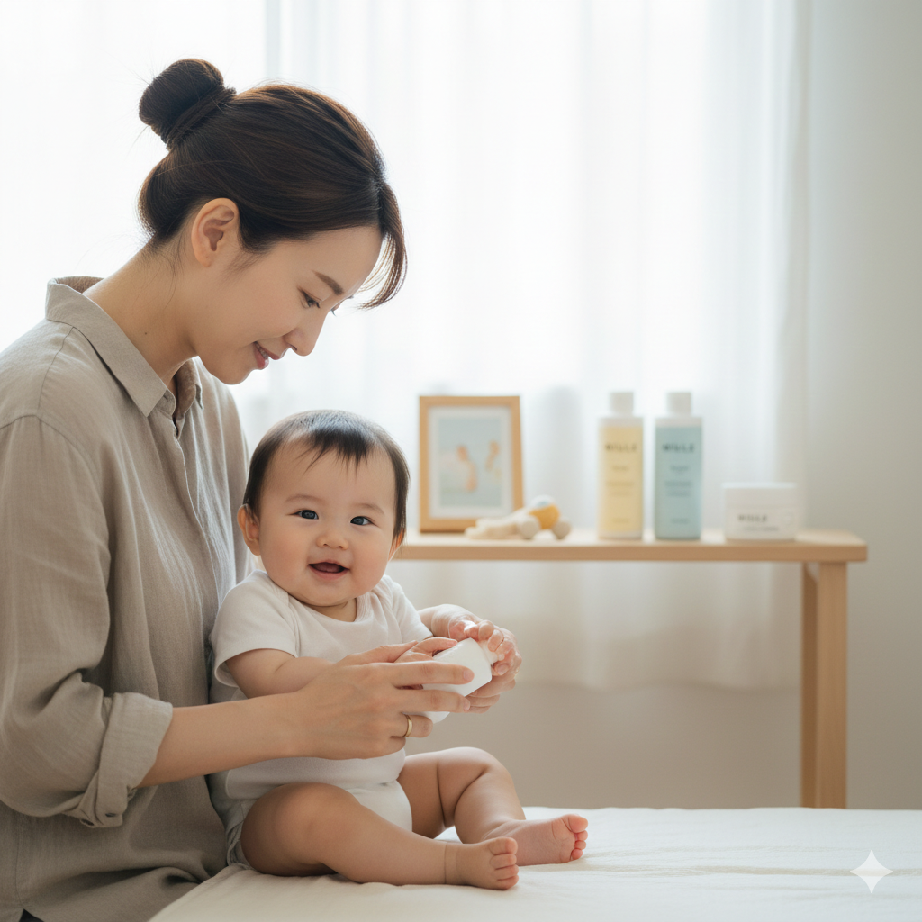 子供のスキンケアに「ベビー用化粧品」は本当に必要？大人用との違いとプロが教える選び方【子供のスキンケアを考えるシリーズ】